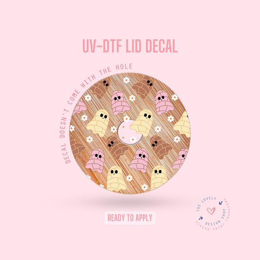 Spooky Pan Dulce - UV DTF Lid Decal - Jul 22