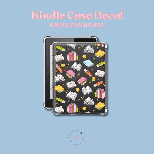 Bright Crazy Books - UV DTF Kindle Decal