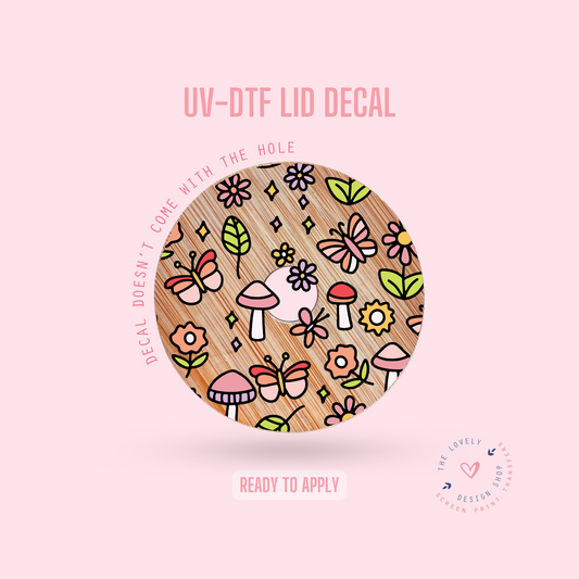 Magical Fields - UV DTF Lid Decal (Ready to Ship) May 13