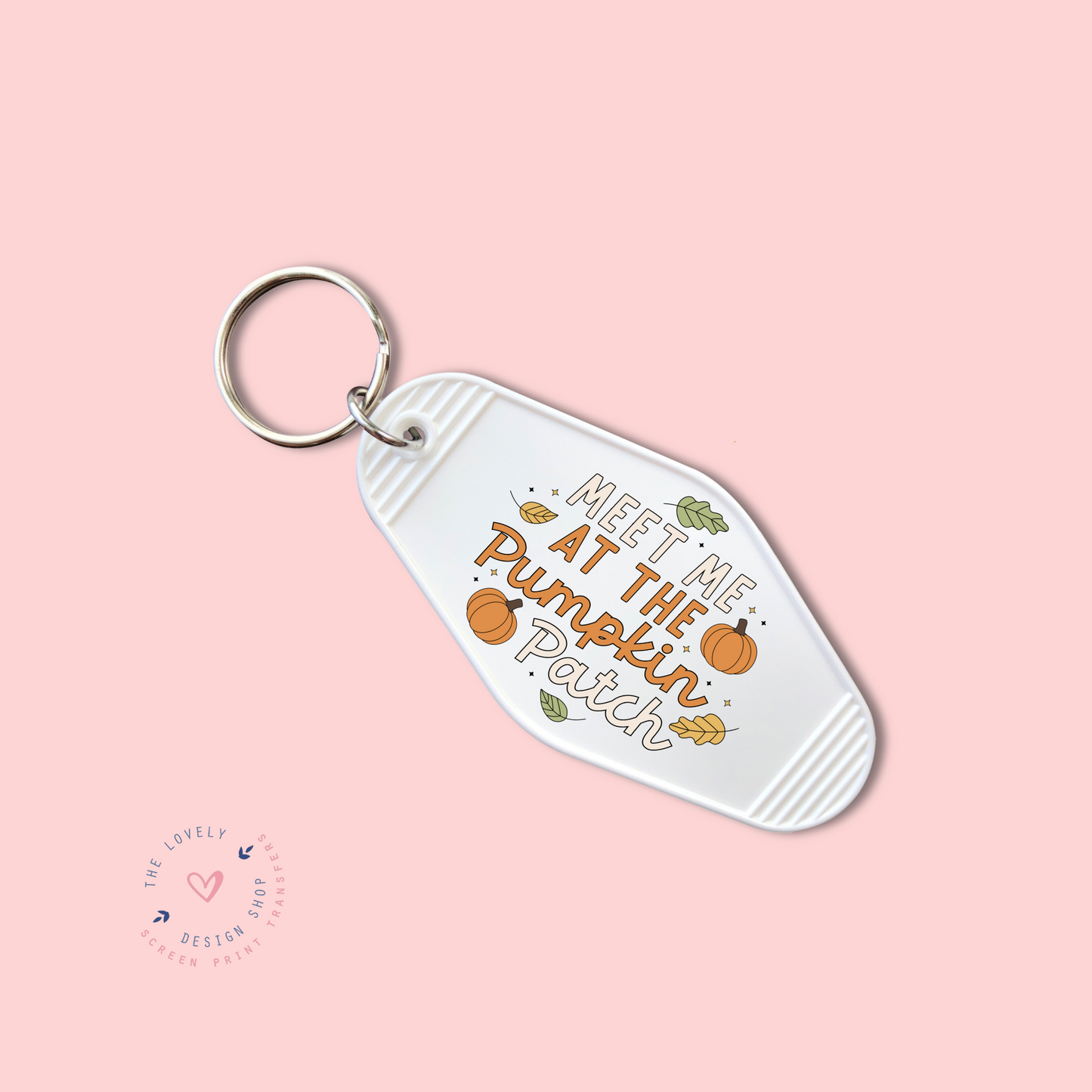 Meet Me At The Pumpkin Patch -  Keychain UV DTF Decal - Sep 3