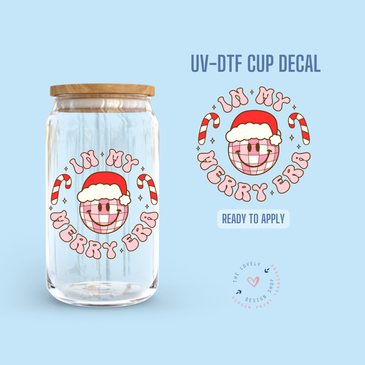 In My Merry Era - UV DTF Cup Decal - Nov 12