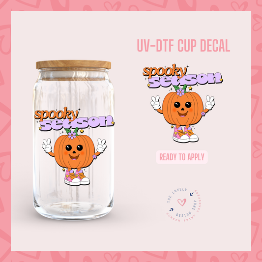 Spooky Season Cutie - UV DTF Cup Decal - Jul 29