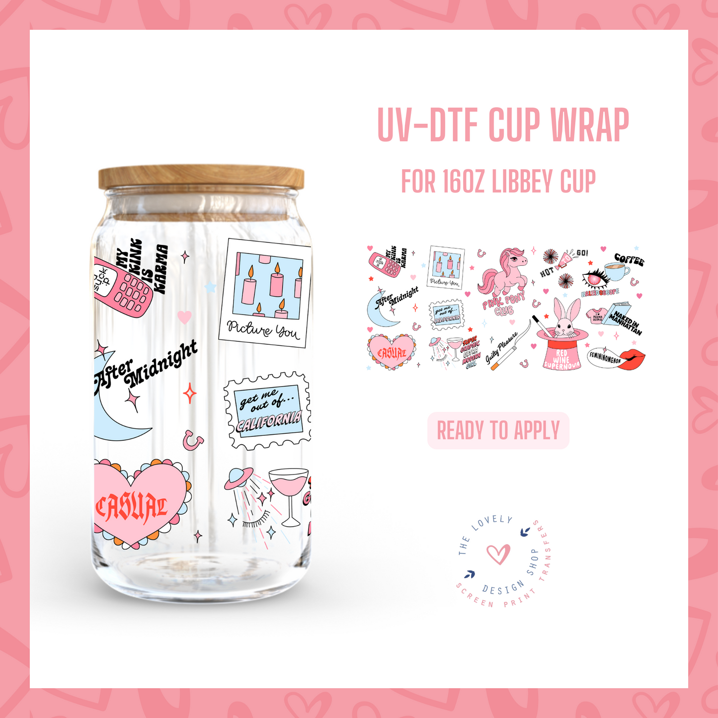 Trafoamp - UV DTF 16 oz Libbey Cup Wrap - Sep 3