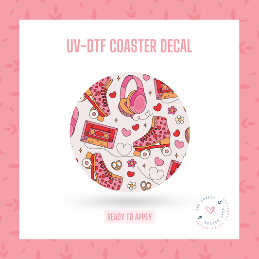 I Like The Way You Roll - UV DTF Coaster Decal - Dec 9