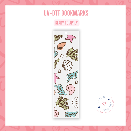 Under The Sea - UV DTF Bookmark Decal (Ready to Ship) Jun 24