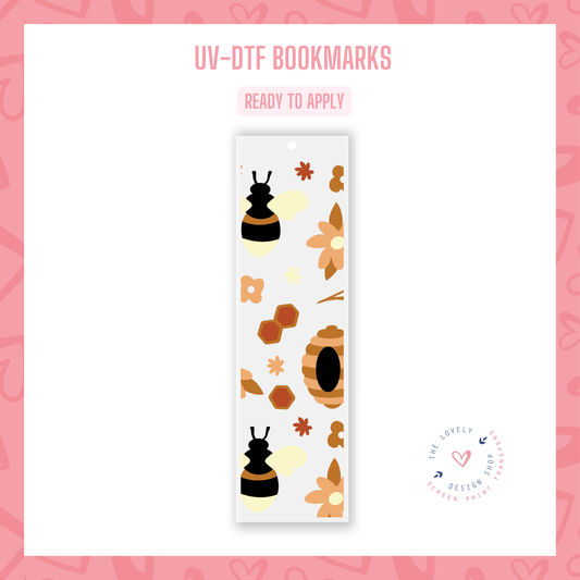 Fall Honey - UV DTF Bookmark Decal - Sep 9