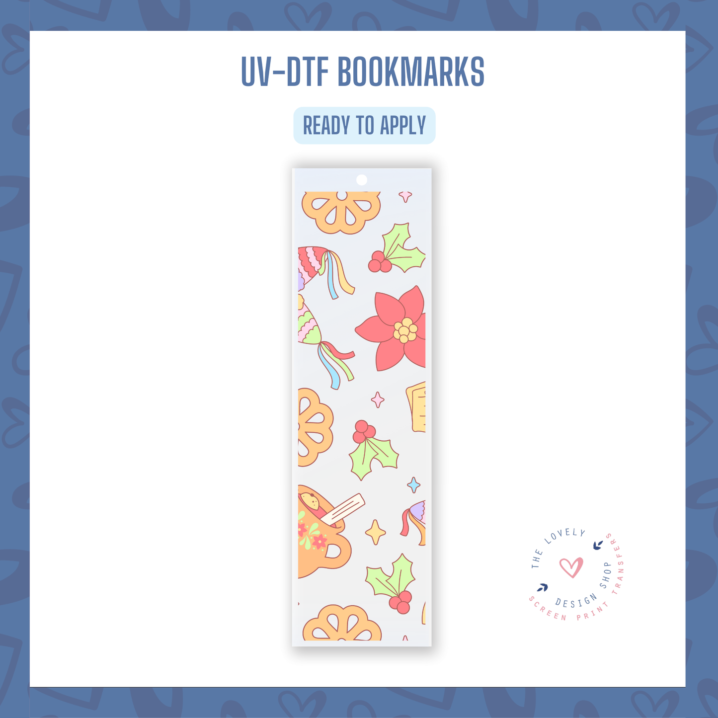 Posada - UV DTF Bookmark Decal - Nov 18