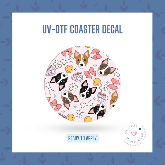 Smooth Fox - UV DTF Coaster Decal - Nov 4