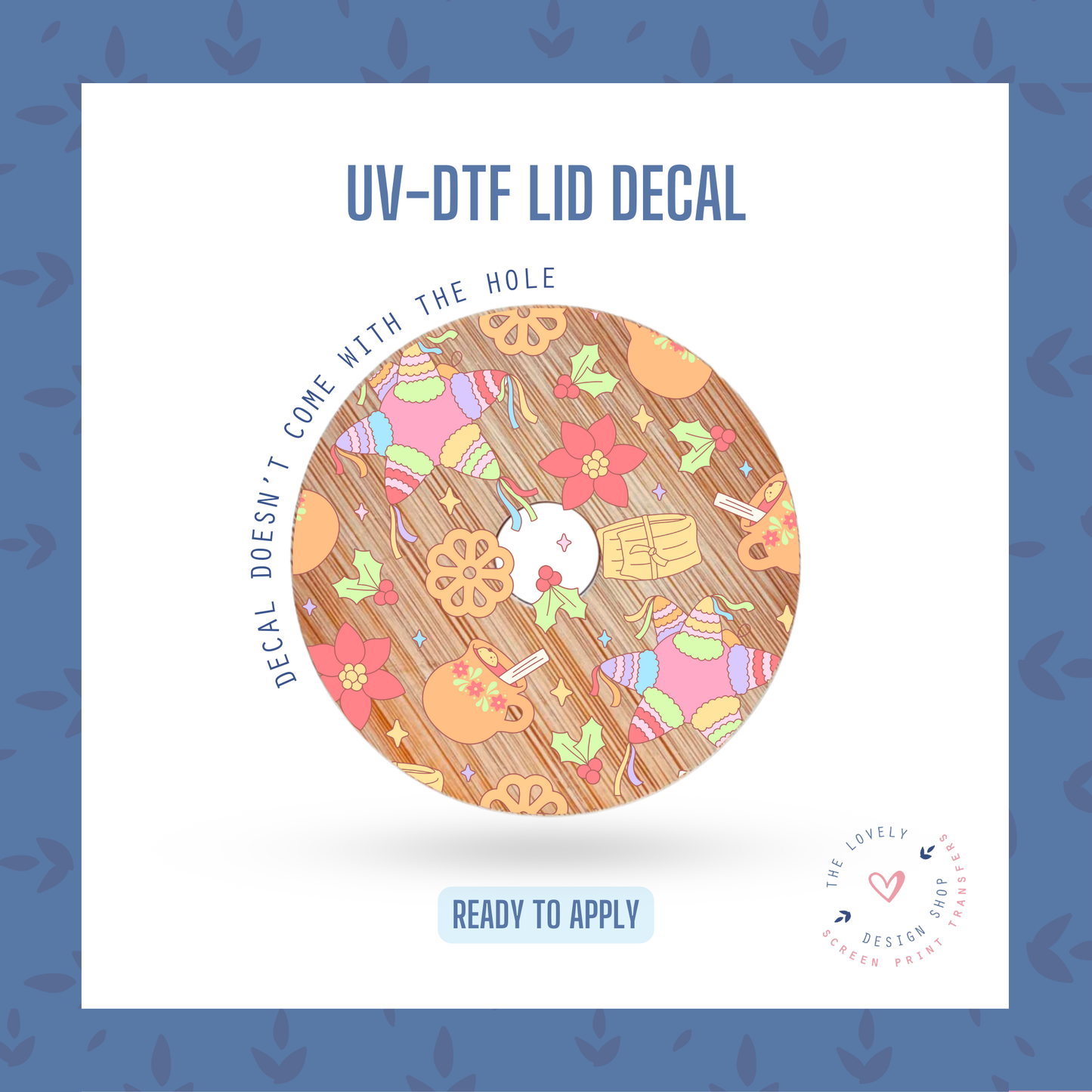 Posada - UV DTF Lid Decal - Nov 18