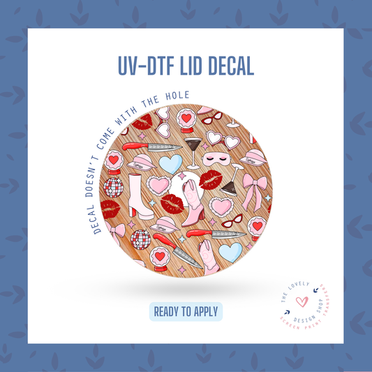 Sabrina - UV DTF Lid Decal - Oct 21