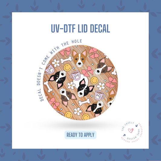 Smooth Fox - UV DTF Lid Decal - Nov 4