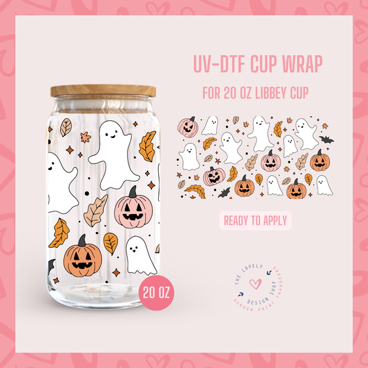 Spookalicious - UV DTF 20 oz Libbey Cup Wrap - Jul 15