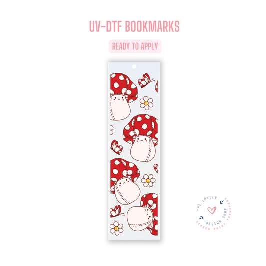 Plush Mush - UV DTF Bookmark Decal - Nov 12