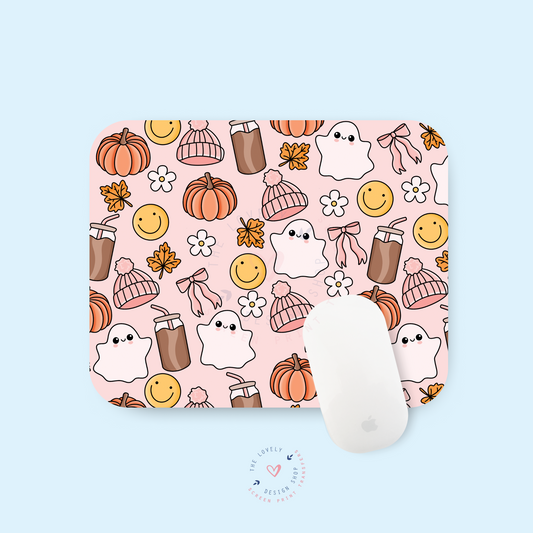 Cozy Ghost - Mouse Pad