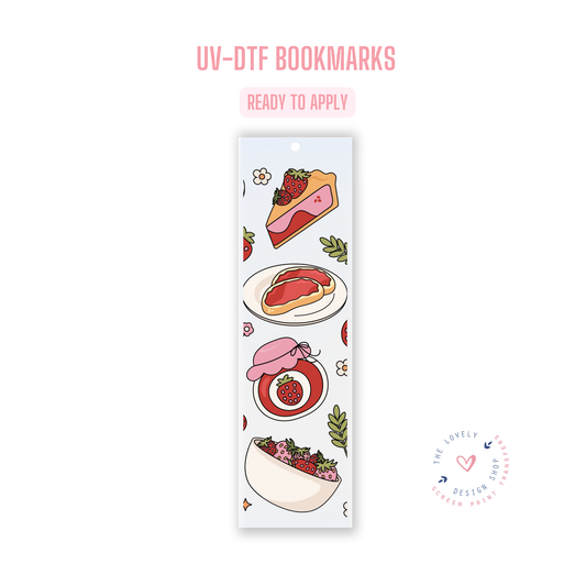 Berry Delicious - UV DTF Bookmark Decal - Dec 2