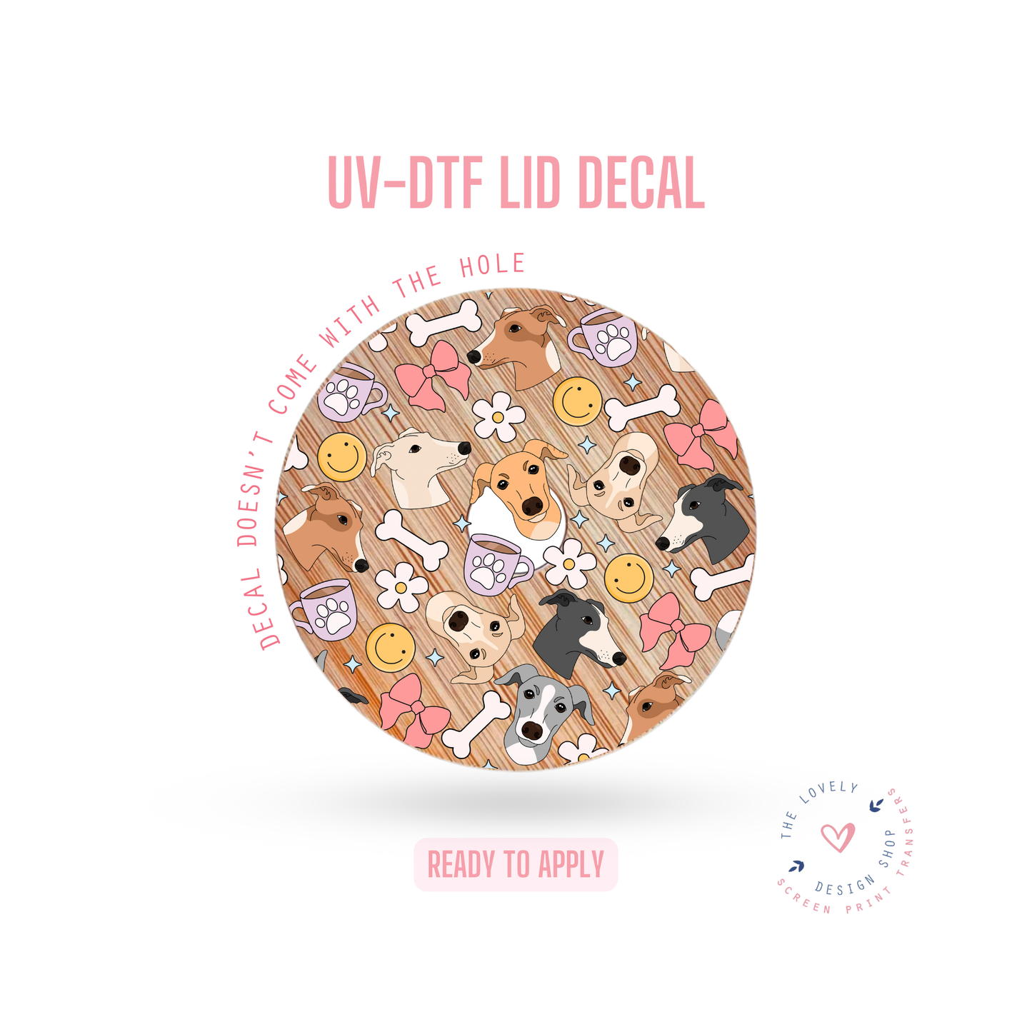 Greyhound - UV DTF Lid Decal - Nov 4