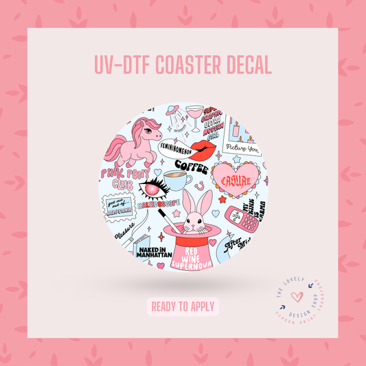 Trafoamp - UV DTF Coaster Decal - Sep 3