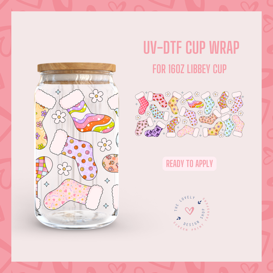 Stockings - UV DTF 16 oz Libbey Cup Wrap - Nov 18