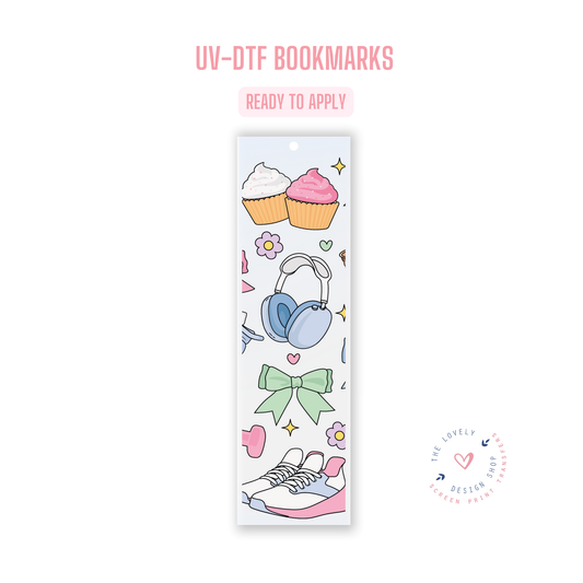 Self Care - UV DTF Bookmark Decal - Nov 18