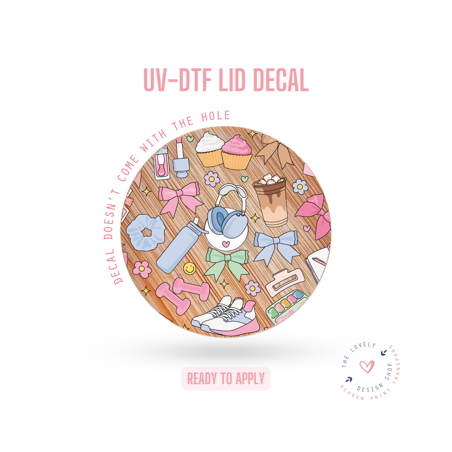 Self Care - UV DTF Lid Decal - Nov 18