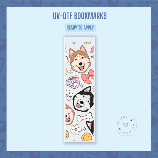 Husky - UV DTF Bookmark Decal - Nov 4