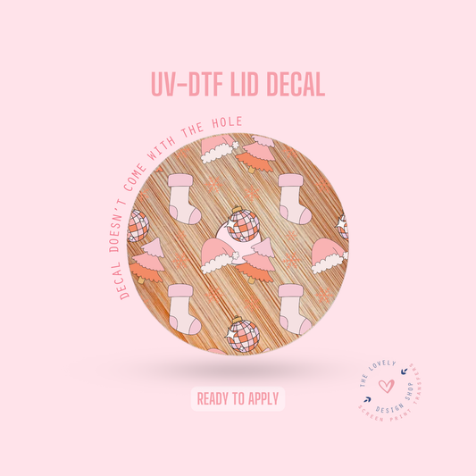 Soft Christmas - UV DTF Lid Decal - Nov 12