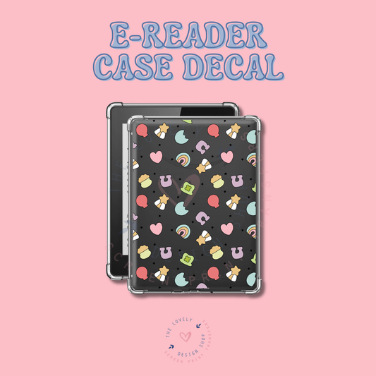 Charms - UV DTF E-Reader Decal