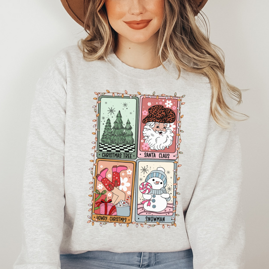 Christmas Tarot Cards - FULL COLOR DTF TRANSFER (Ready to Ship)