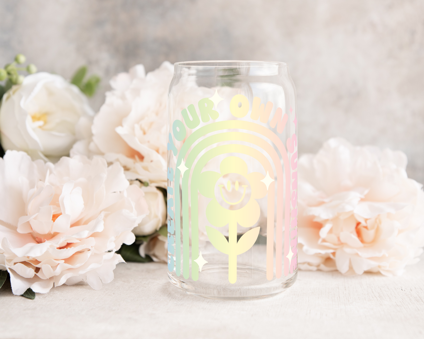 Create you own Sunshine - UV DTF Cup Decal (Ready to Ship)