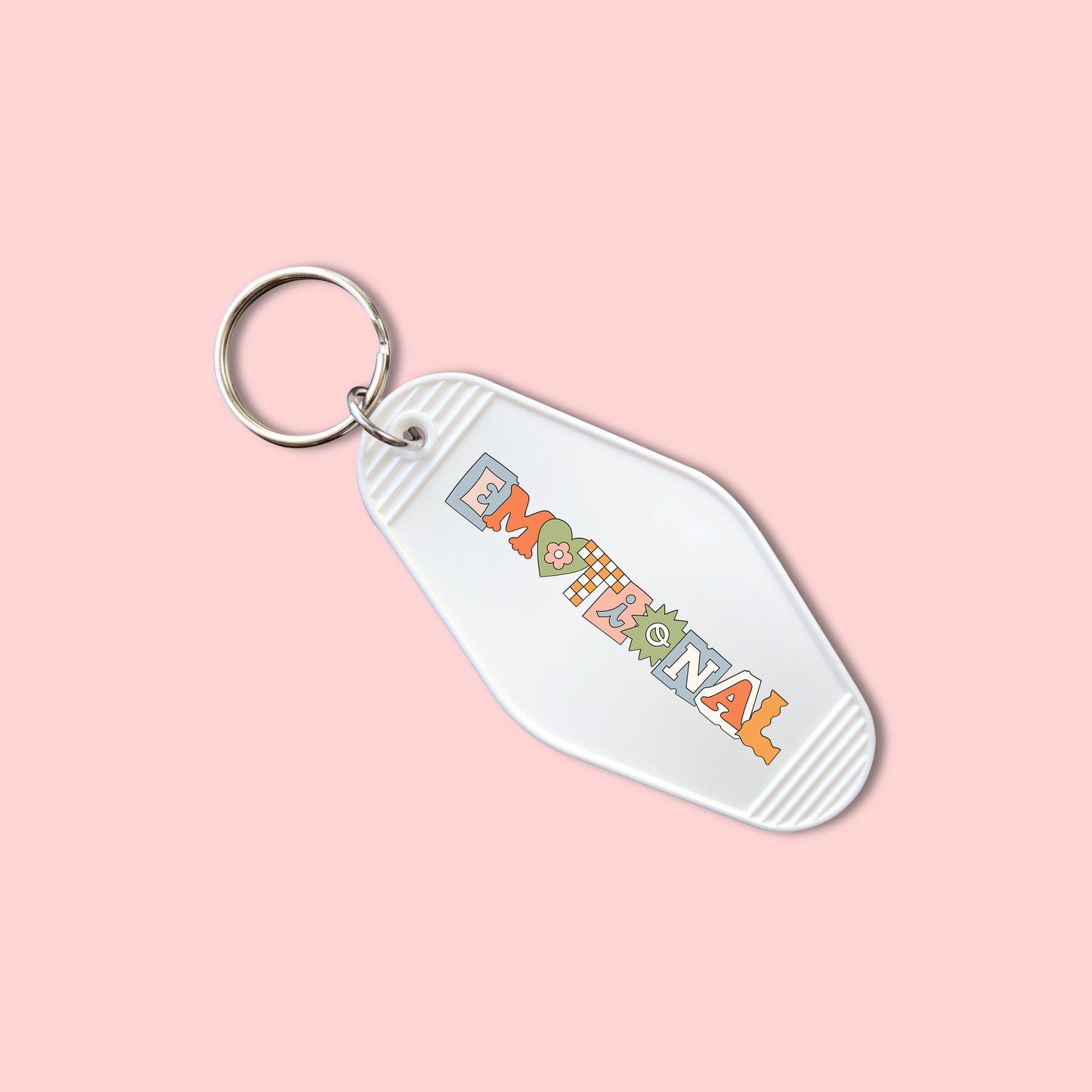 Emotional (Set of 5) -  Keychain UV DTF Decal