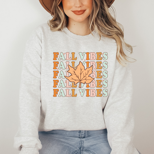 Fall Vibes - FULL COLOR DTF TRANSFER (Ready to Ship)