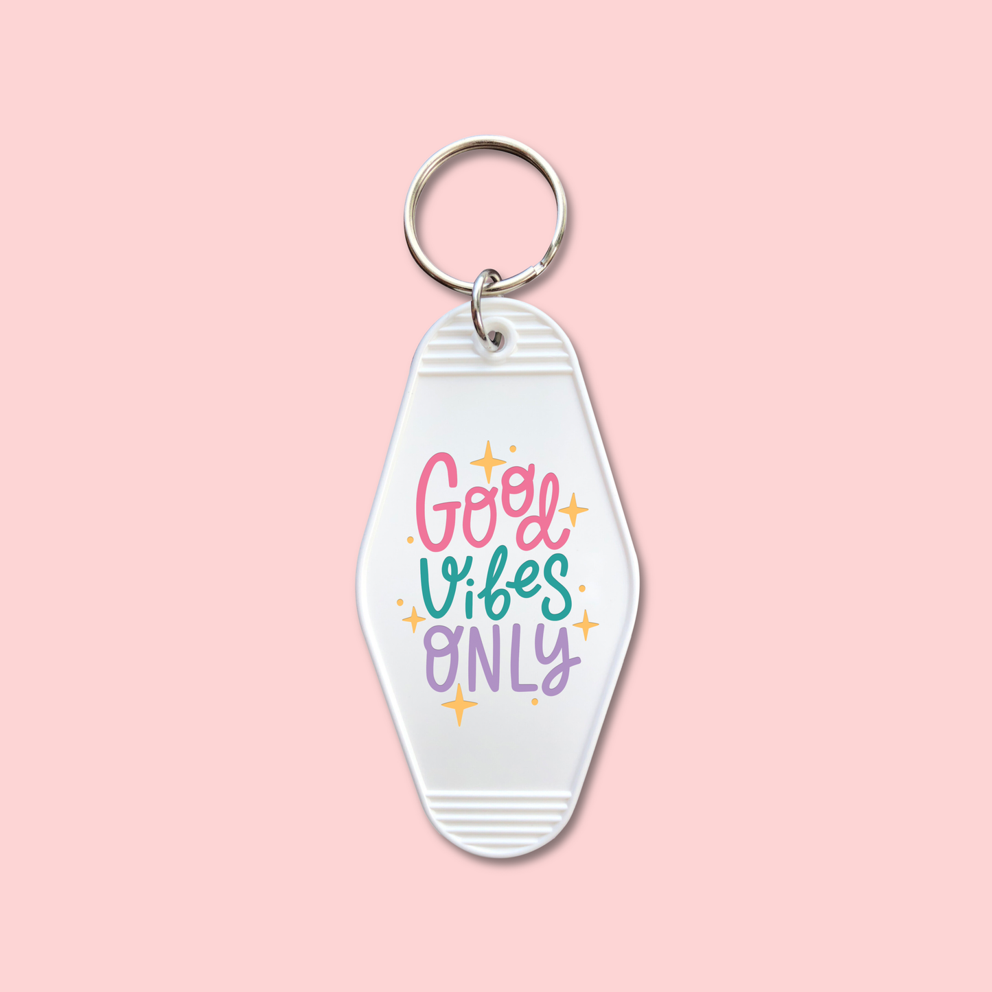 Good VIbes Only (Set of 5) -  Keychain UV DTF Decal