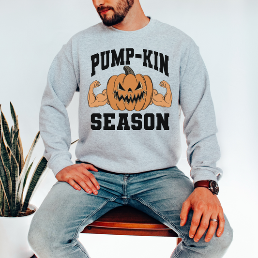 Pump-Kin Season - FULL COLOR DTF TRANSFER (Ready to Ship)