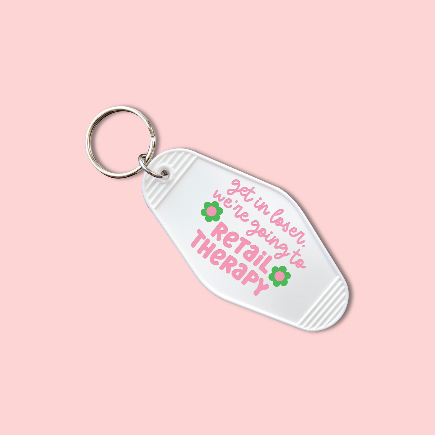 Get In, We Are Going Retail Therapy (Set of 5) -  Keychain UV DTF Decal