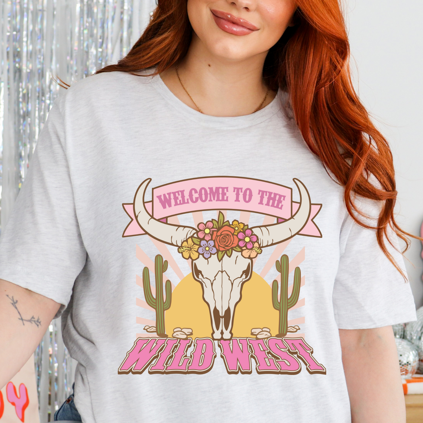 Welcome to the Wild West - FULL COLOR DTF TRANSFER (Ready to Ship)