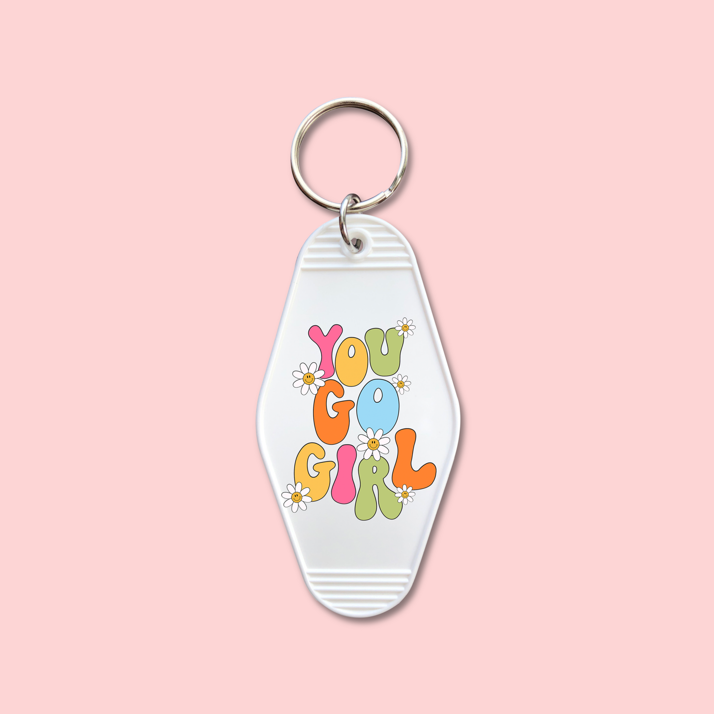 You Go Girl (Set of 5) -  Keychain UV DTF Decal